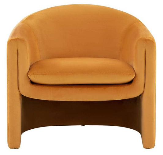 Safavieh - Couture - Laylette Accent Chair - Pumpkin - SFV4771C veiw 1