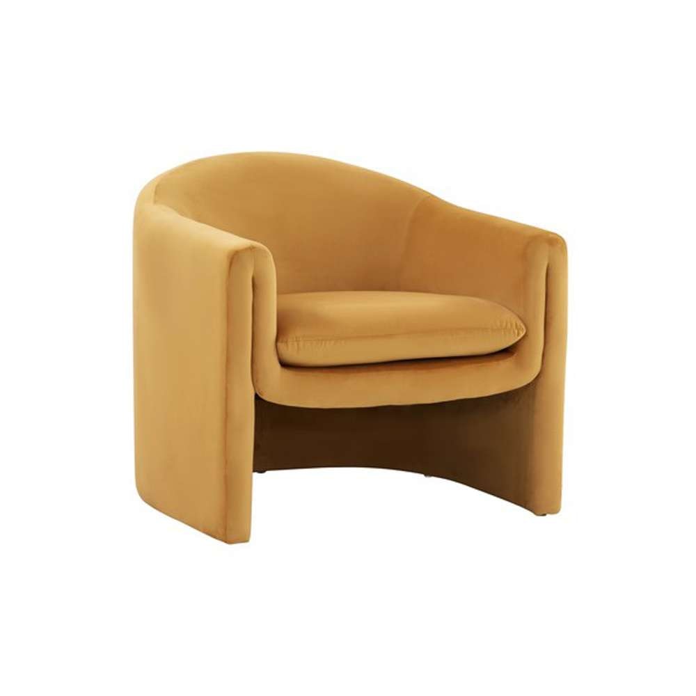 Safavieh - Couture - Laylette Accent Chair - Pumpkin - SFV4771C veiw 3