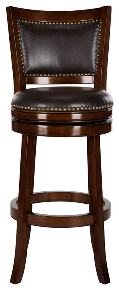 Safavieh - Lazzaro Barstool - Brown - FOX7012B veiw 1