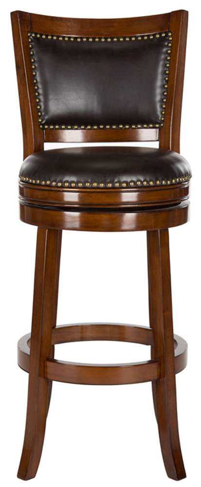 Safavieh - Lazzaro Barstool - Brown - FOX7012D veiw 1