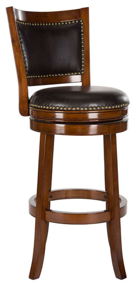 Safavieh - Lazzaro Barstool - Brown - FOX7012D veiw 3