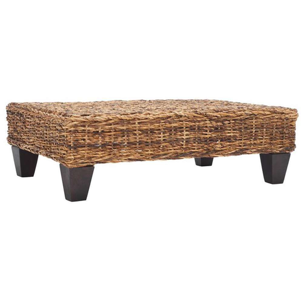 Safavieh - Leary Coffee Table - Banana Natural - Dark Brown - FOX6528B veiw 3
