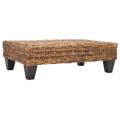 Safavieh - Leary Coffee Table - Banana Natural - Dark Brown - FOX6528B veiw 3