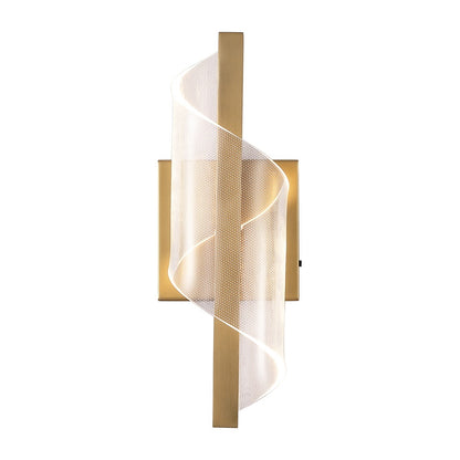 Safavieh - Leighton Acrylic Wall Sconce / Clear / Gold - CTL1111A view 2