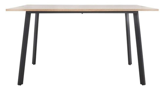 Safavieh - Leith Dining Table - Natural - Black - DTB5801A veiw 1