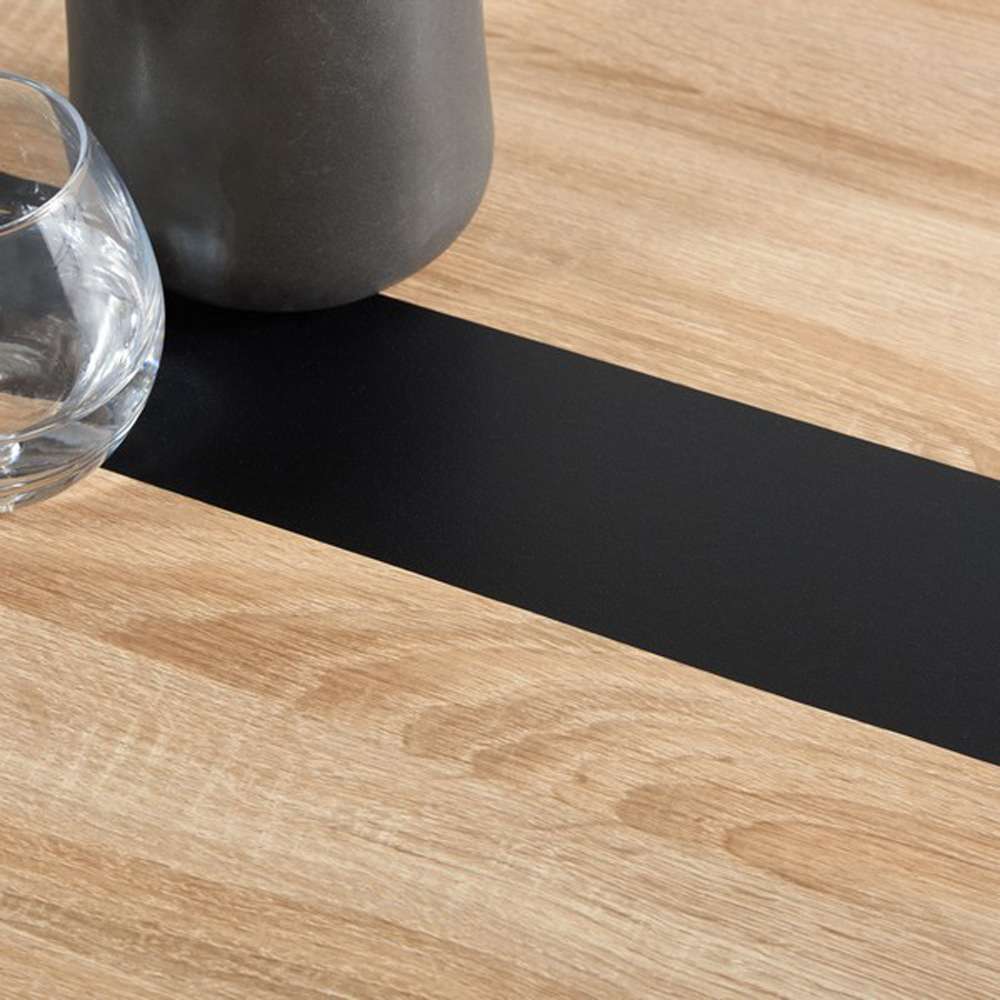 Safavieh - Leith Dining Table - Natural - Black - DTB5801A veiw 2