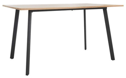 Safavieh - Leith Dining Table - Natural - Black - DTB5801A veiw 4