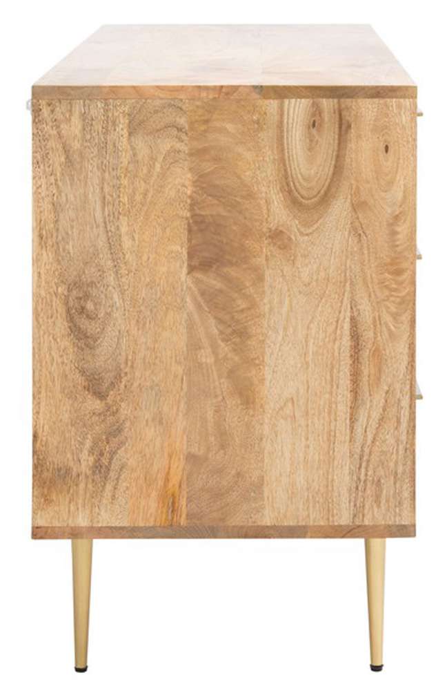 Safavieh - Couture - Leni 6 Drawer Cement Dresser - Cement - Natural - SFV5715A veiw 3