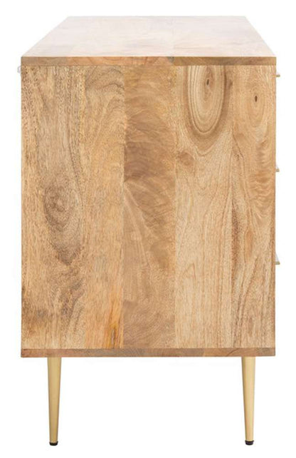 Safavieh - Couture - Leni 6 Drawer Cement Dresser - Cement - Natural - SFV5715A veiw 3