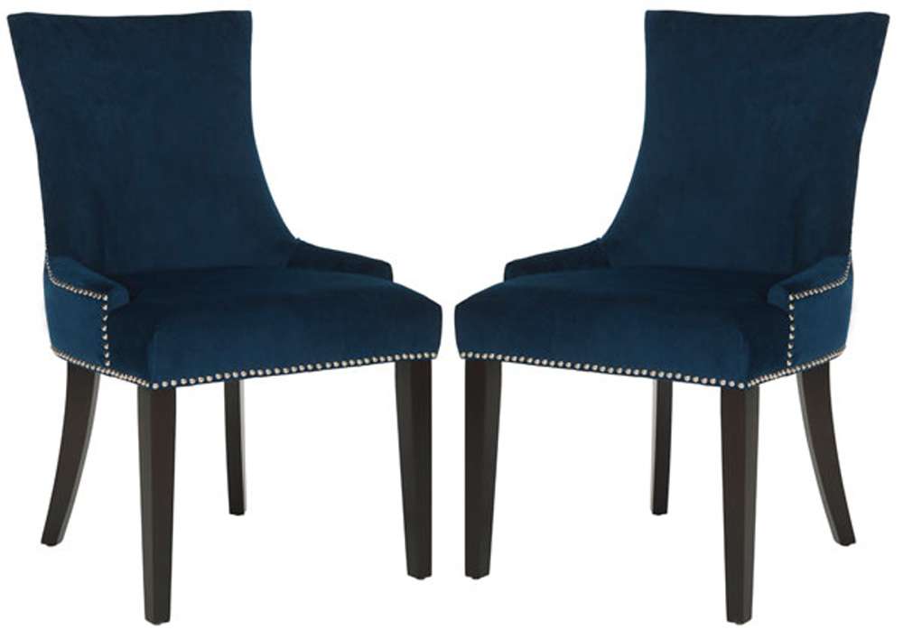 Safavieh - Lester Dining Chair - Navy  (Set of 2) - MCR4709L-SET2 veiw 1