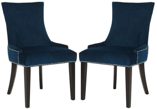 Safavieh - Lester Dining Chair - Navy  (Set of 2) - MCR4709L-SET2 veiw 1