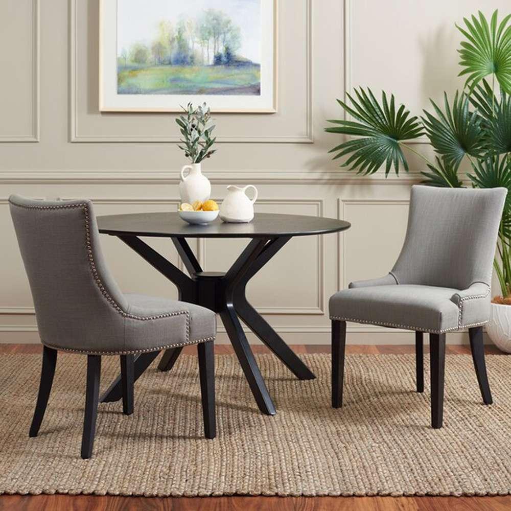 Safavieh - Lester Dining Chair - True Taupe  (Set of 2) - MCR4709C-SET2 veiw 2