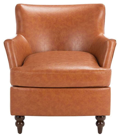 Safavieh - Levin Accent Chair - Cognac - ACH4008A veiw 1