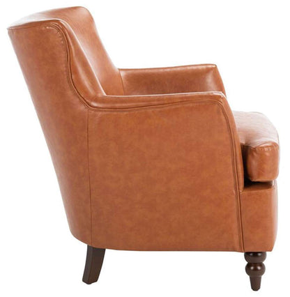 Safavieh - Levin Accent Chair - Cognac - ACH4008A veiw 4