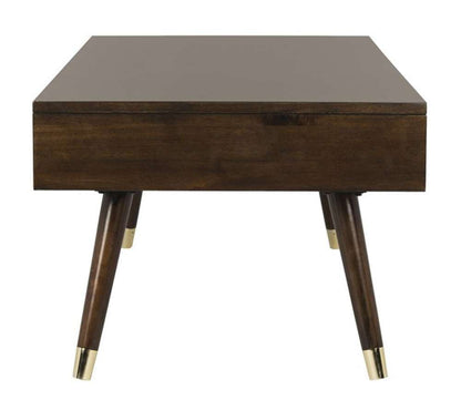 Safavieh - Levinson Gold Cap Coffee Table - Brown - FOX6304A veiw 4