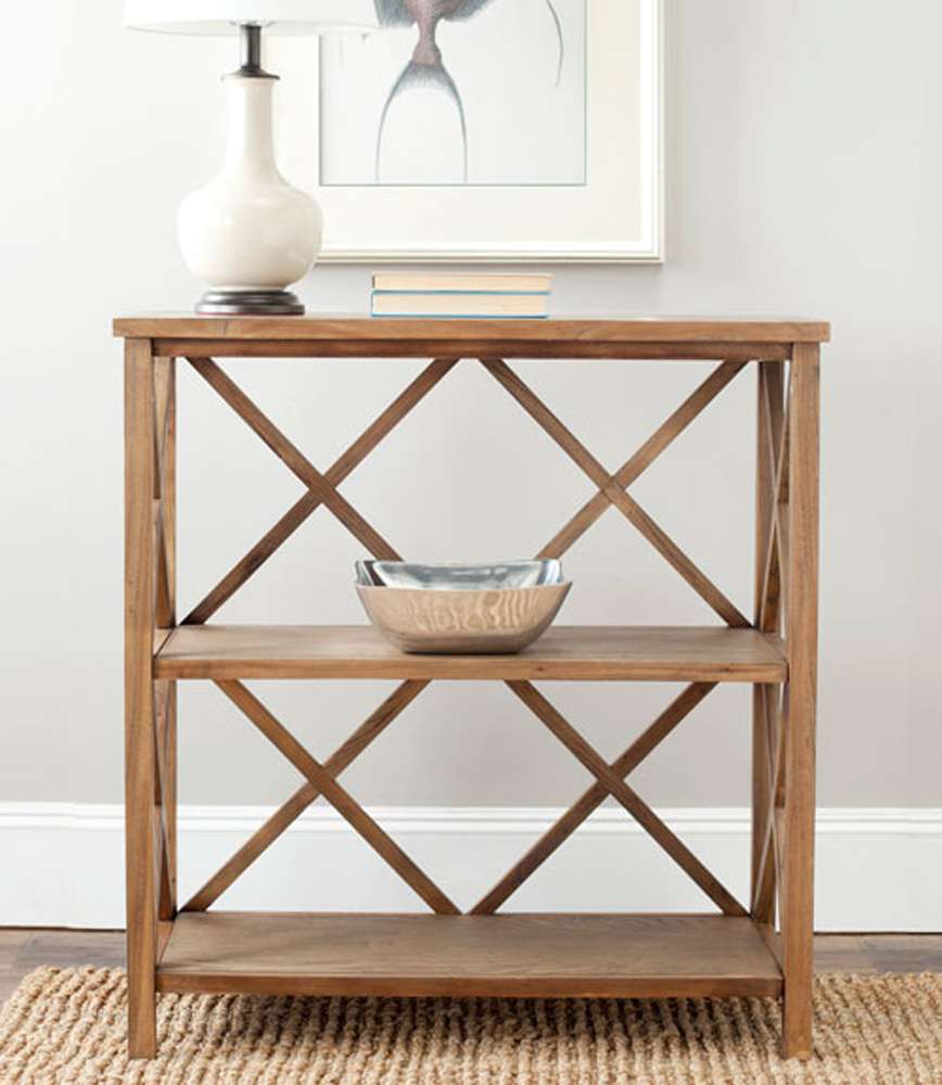 Safavieh - Liam Open Bookcase - Oak - AMH6536C veiw 2