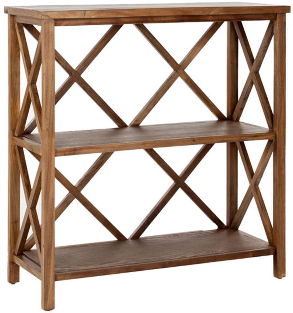 Safavieh - Liam Open Bookcase - Oak - AMH6536C veiw 3