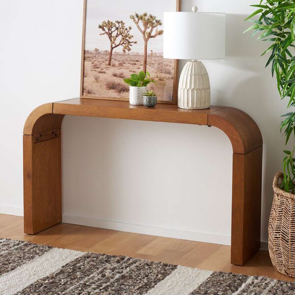 Safavieh - Liasonya Curved Console Table - Natural - CNS6604A veiw 2