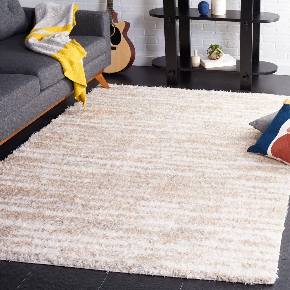 Safavieh - Lindsay Shag 554B Beige / Ivory - 10" X 14" - LNS554B-10 view 2