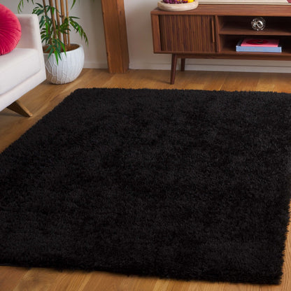 Safavieh - Lindsay Shag 560Z Black - 10" X 14" - LNS560Z-10 view 2