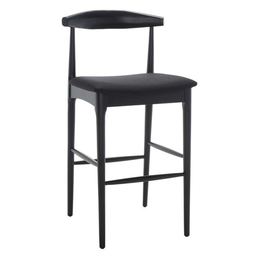 Safavieh - Lionel Retro Barstool - Black - BST1503B veiw 3