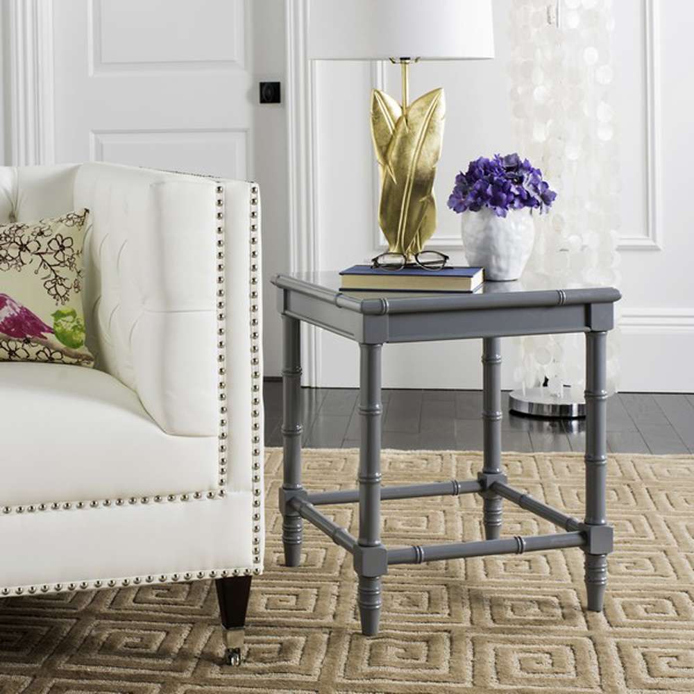 Safavieh - Liviah Accent Table - Grey - ACC3500C veiw 2
