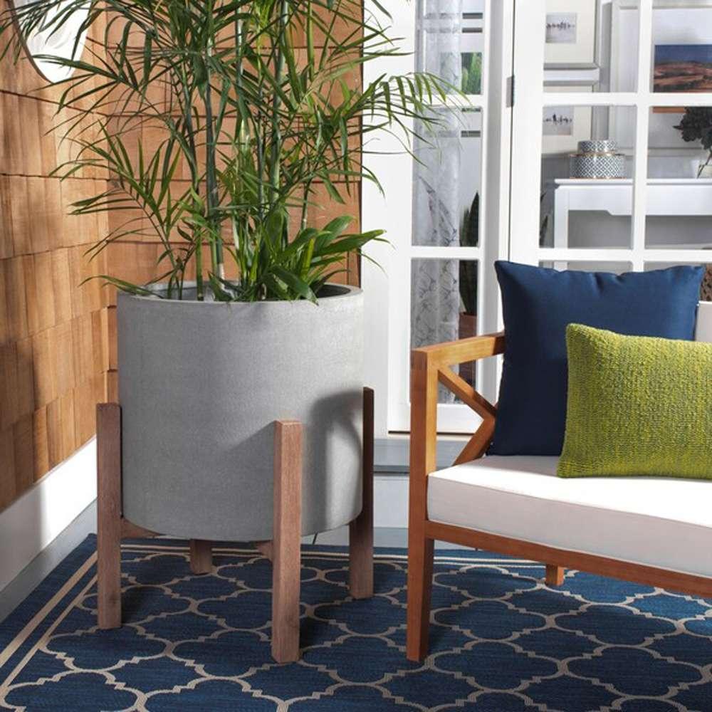 Safavieh - Loflen Planter - Light Grey - PAT1515B veiw 2