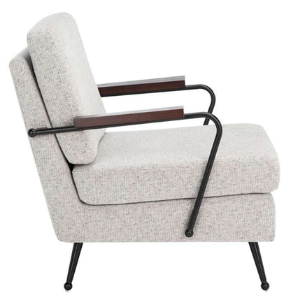 Safavieh - Lohan Arm Chair - Light Grey - Gold - ACH5201A veiw 4