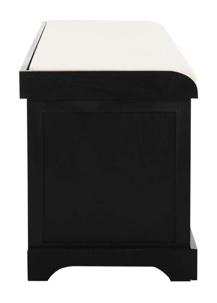 Safavieh - Lonan Storage Bench - Black - AMH5733E veiw 3