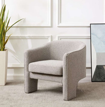 Safavieh - Couture - Londyn Accent Chair - Light Grey - SFV4770F veiw 2