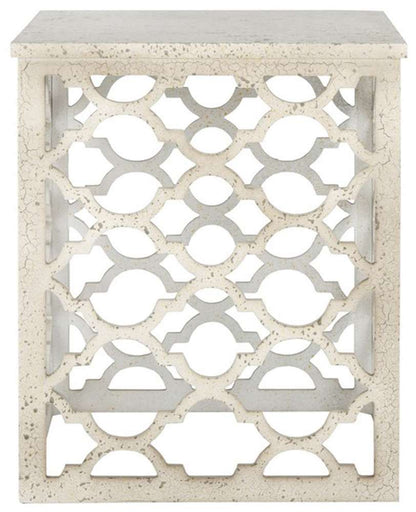 Safavieh - Lonny End Table - Distressed - White - AMH1507A veiw 1