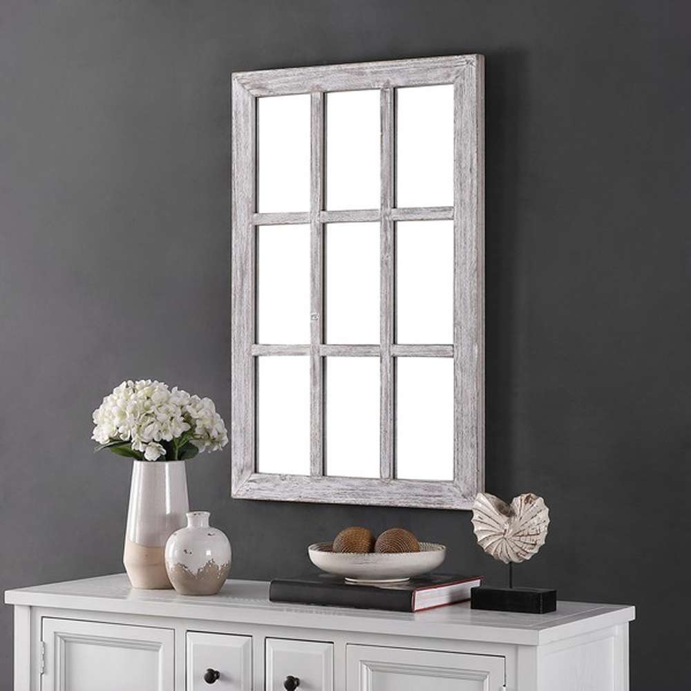 Safavieh - Lonsa 24in Mirror - Grey - MRR1039A veiw 2