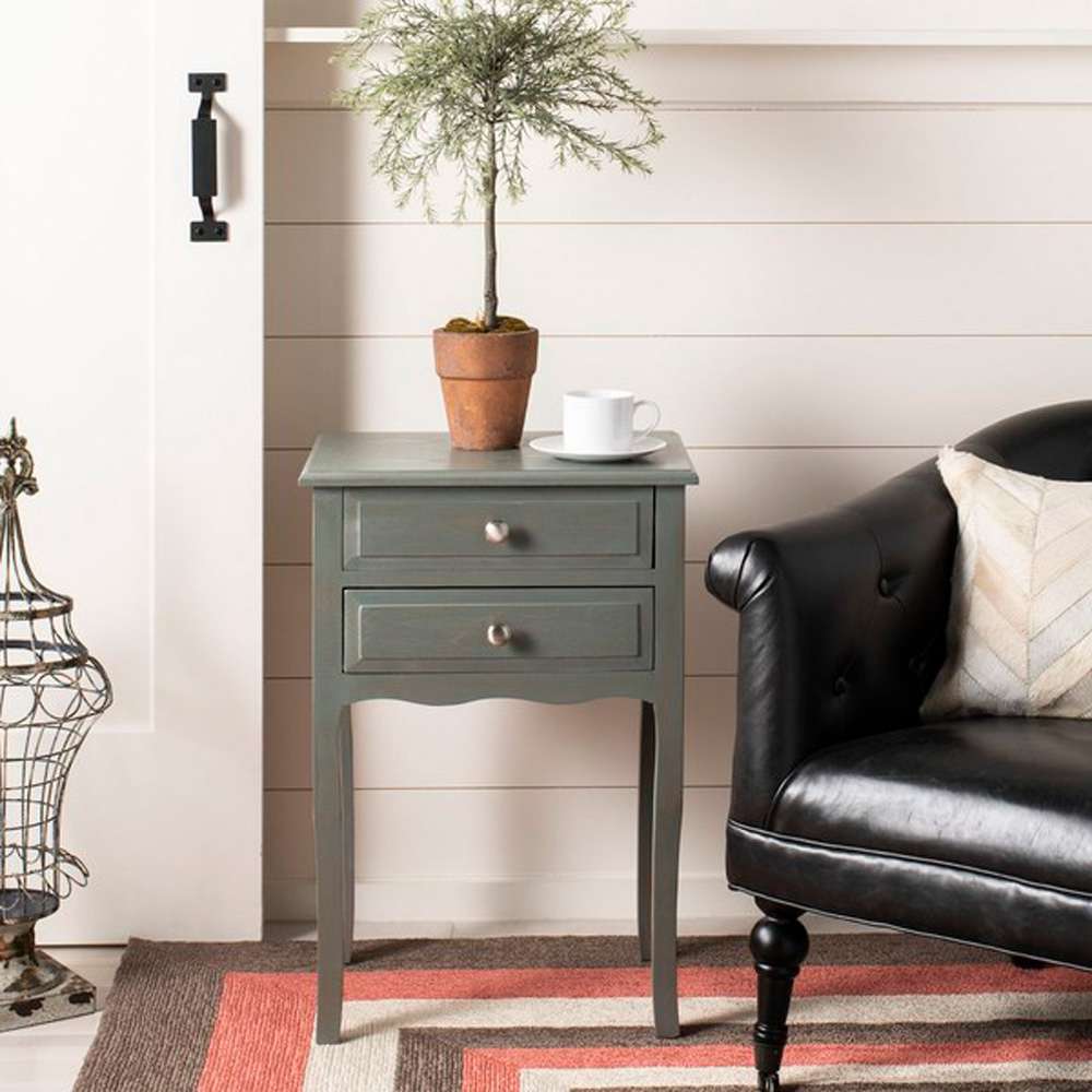 Safavieh - Lori End Table - Ash Grey - AMH6576B veiw 2