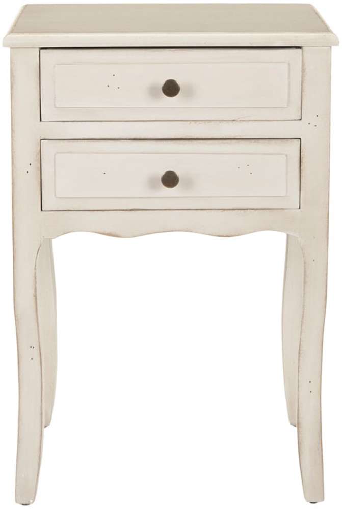Safavieh - Lori End Table - White Birch - AMH6576A veiw 1