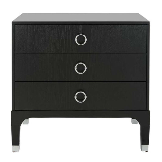 Safavieh - Lorna Night Stand - Black - FOX6232A veiw 1