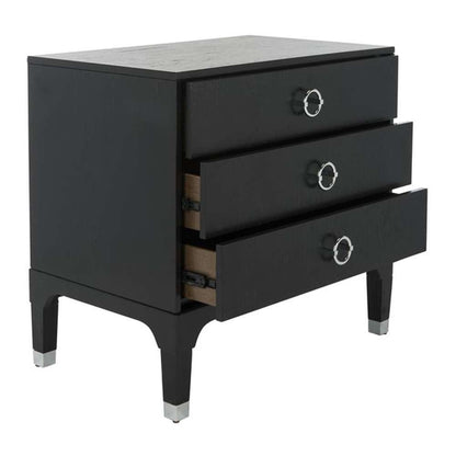Safavieh - Lorna Night Stand - Black - FOX6232A veiw 3