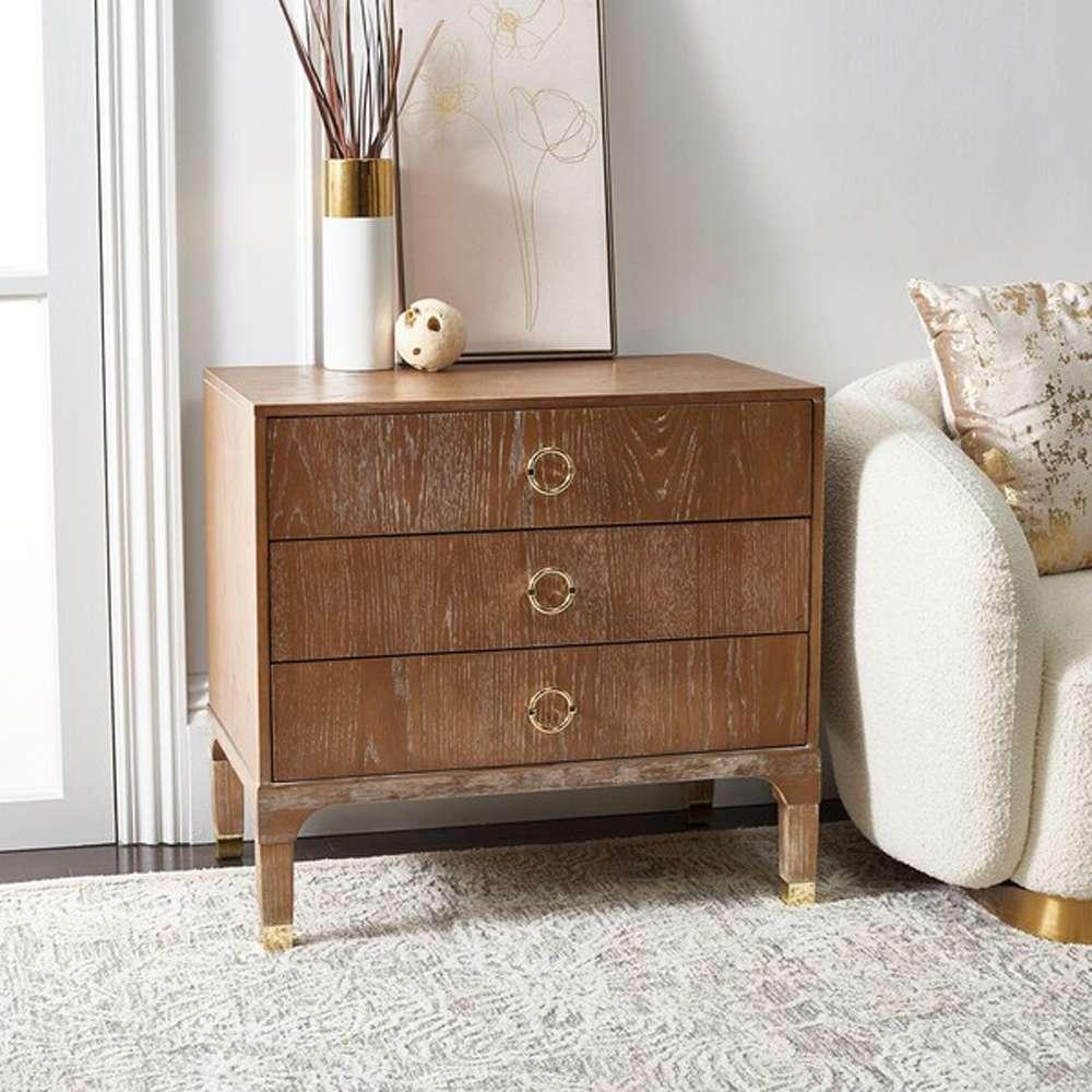 Safavieh - Lorna Night Stand - Natural - FOX6232D veiw 2