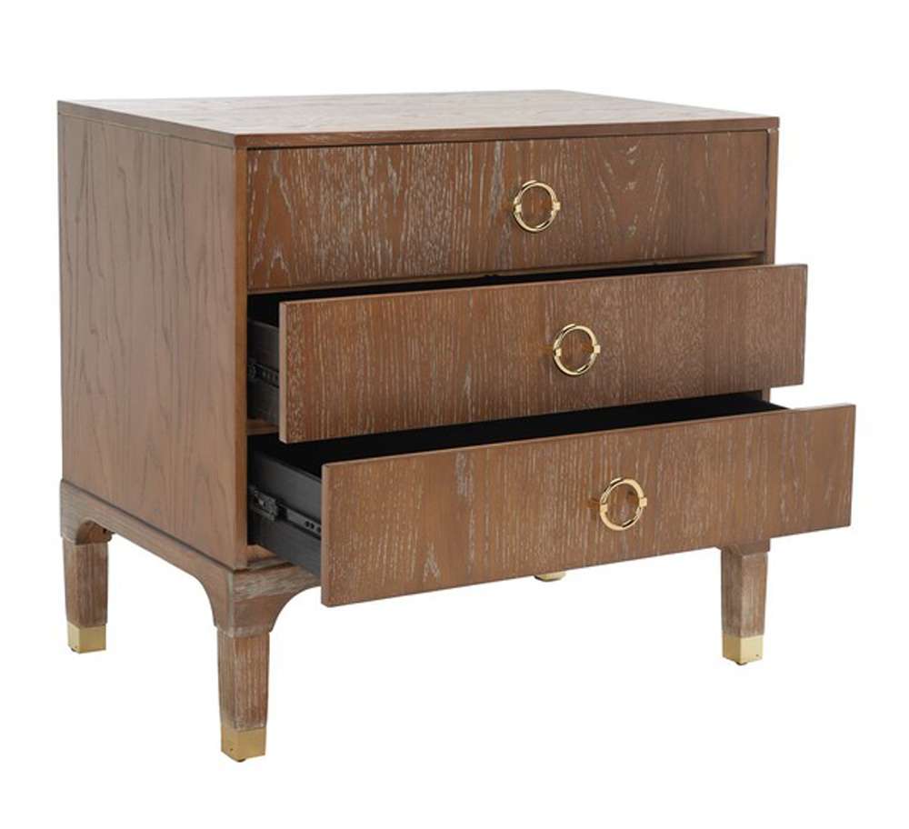 Safavieh - Lorna Night Stand - Natural - FOX6232D veiw 3