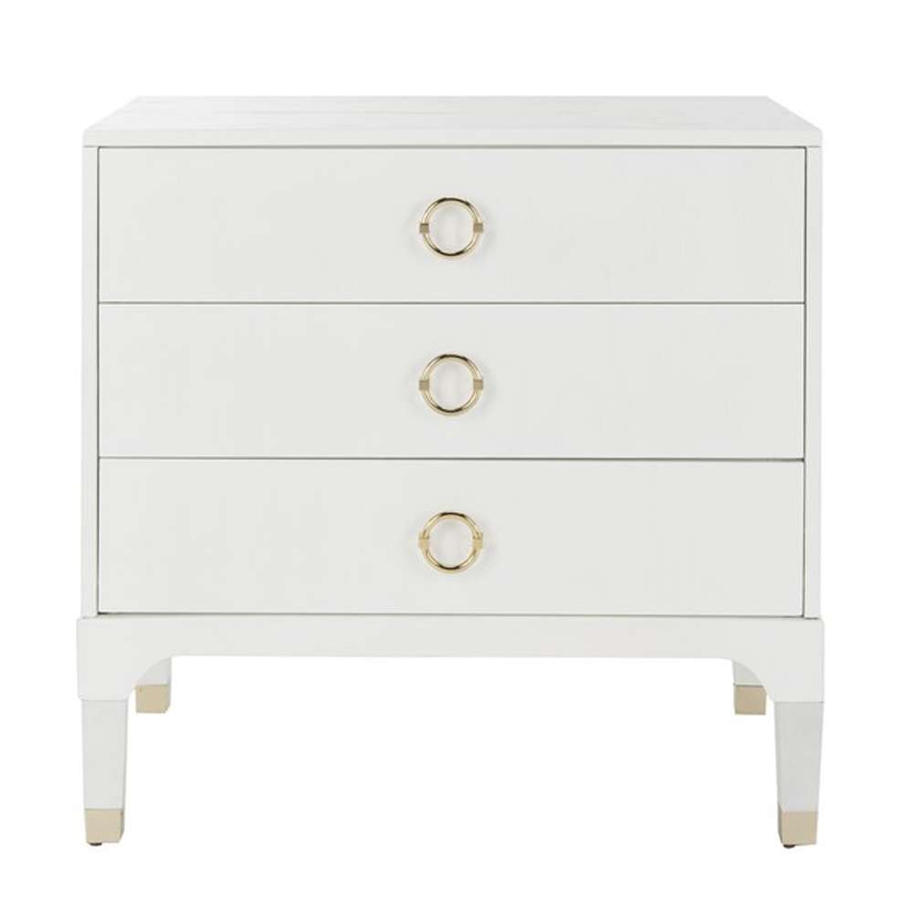 Safavieh - Lorna Night Stand - White - FOX6232C veiw 1