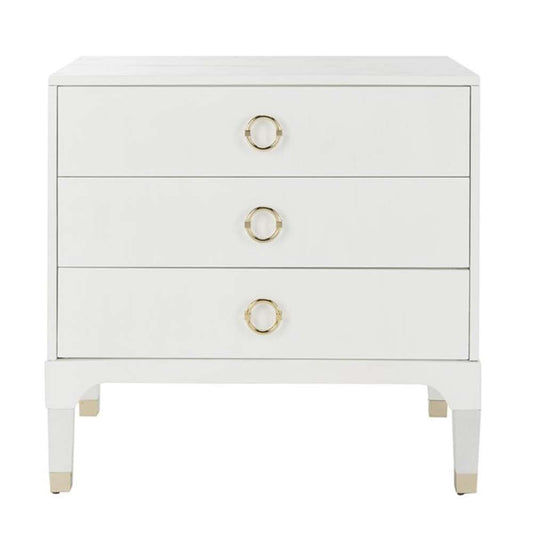 Safavieh - Lorna Night Stand - White - FOX6232C veiw 1