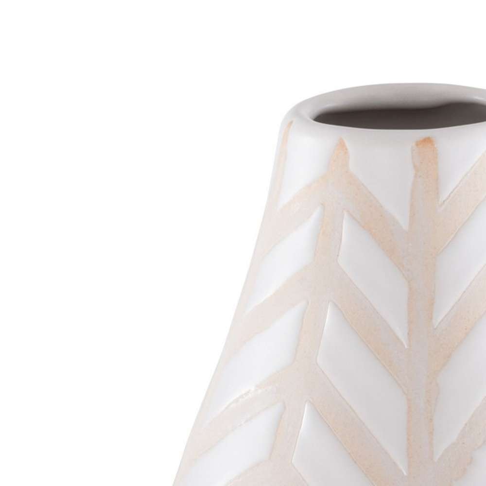 Safavieh - Lovetta Ceramic Vase - Cream - RDC4007A-SET3 veiw 2
