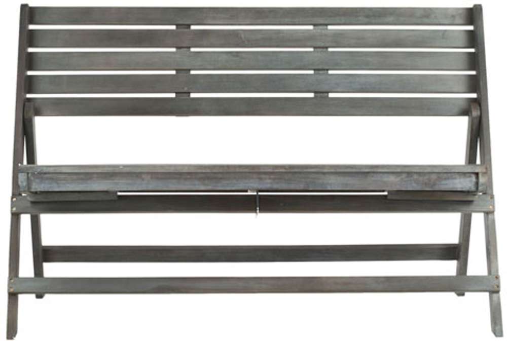 Safavieh - Luca Folding Bench - Ash Grey - FOX6705A veiw 1