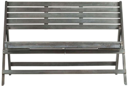 Safavieh - Luca Folding Bench - Ash Grey - FOX6705A veiw 1