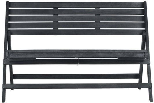 Safavieh - Luca Folding Bench - Dark Slate Gray - FOX6705K veiw 1