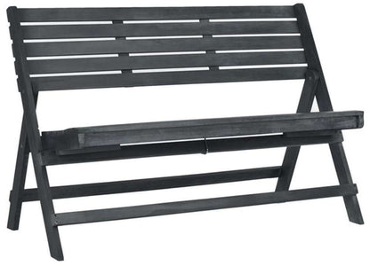 Safavieh - Luca Folding Bench - Dark Slate Gray - FOX6705K veiw 3