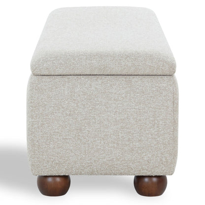 Safavieh - Lucija Boucle Storage Bench / Tan - SFV5153A view 5