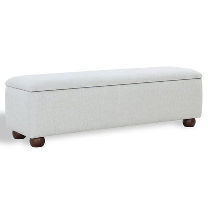 Safavieh - Lucija Boucle Storage Bench / Taupe - SFV5153B view 3