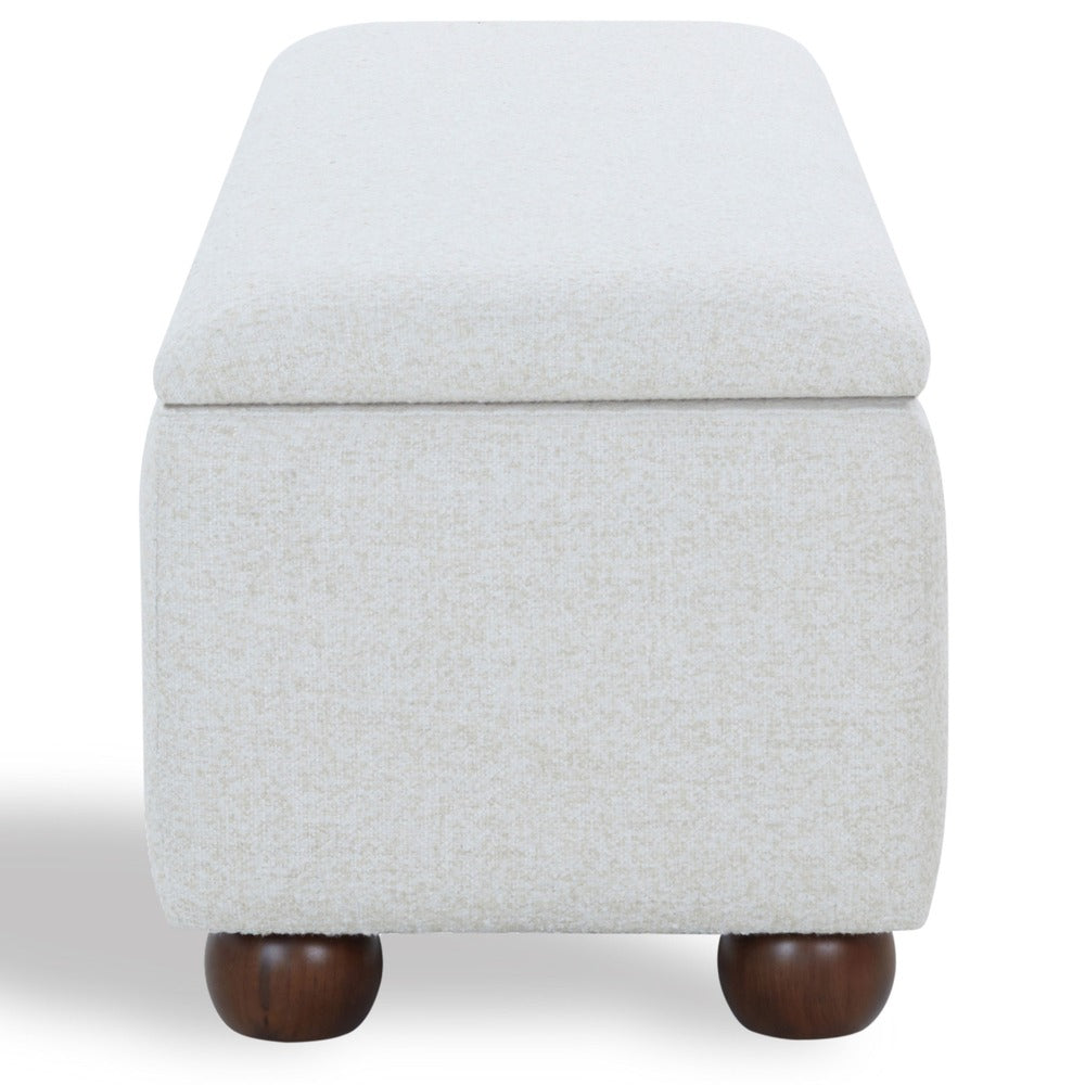 Safavieh - Lucija Boucle Storage Bench / Taupe - SFV5153B view 5