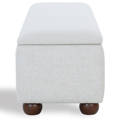 Safavieh - Lucija Boucle Storage Bench / Taupe - SFV5153B view 5