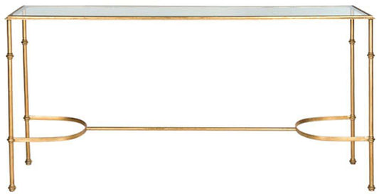 Safavieh - Lucille Console - Gold - Clear - FOX2548A veiw 1